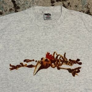 Vintage 90s Jimmies Chicken Shack Shirt Size XL Pushing the Salmanilla Envelope